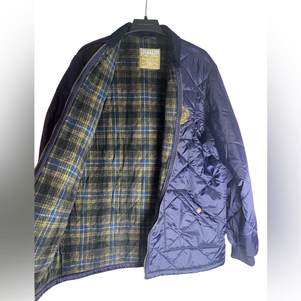 DIXXON Navy Quilted Men's Jacket - Picture 4 of 8